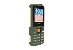 Мобильный телефон Texet TM-D400 зеленый