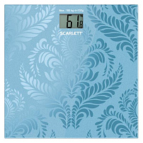 Весы напольные Scarlett SC-BS33E044 синий