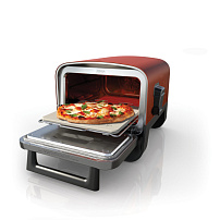 Электрическая печь духовка-барбекю и коптильня Ninja OO101 красный