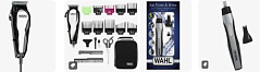 Машинка для стрижки волос Wahl Baldfader черный + Wahl Nose trimmer