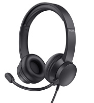 Наушники-гарнитура проводная Trust Ayda 3.5 черный