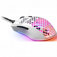 Мышь игровая SteelSeries Aerox 3 (2022) Snow 62603 белый