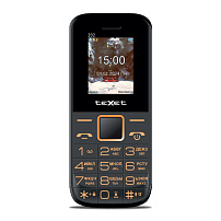Мобильный телефон Texet TM-202 черный