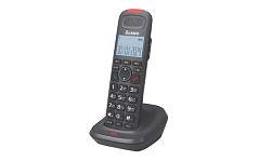 Телефон беспроводной Dect Olmio DP-04 черный