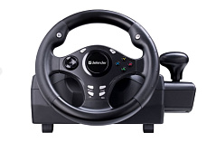 Руль игровой Defender Fanatic черный