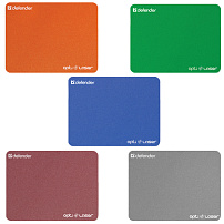 Коврик для мышки Defender Silver opti-laser 220х180х0.4 мм, 5 видов