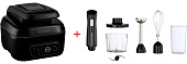 Аэрогриль/мультипечь Russell Hobbs 26520-56 черный + Блендер погружной 3 в 1 27141-56
