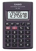 Калькулятор карманный CASIO HL-4A-S-EP
