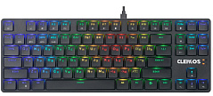 Клавиатура игровая механическая Defender Cleikos GK-135 RU,RGB черный